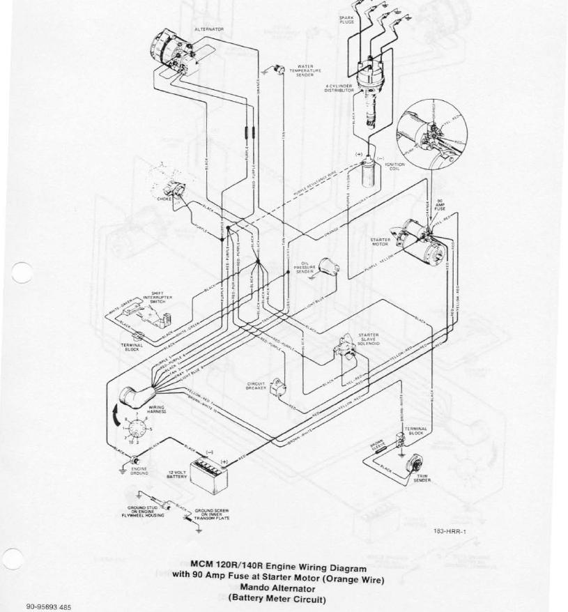 Mercruiser 165 Ignition Wiring Diagram - Wiring Diagram